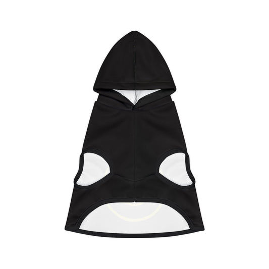 Ruff Play Pet Hoodie – Black Dog Hoodie with Yellow Grin Logo