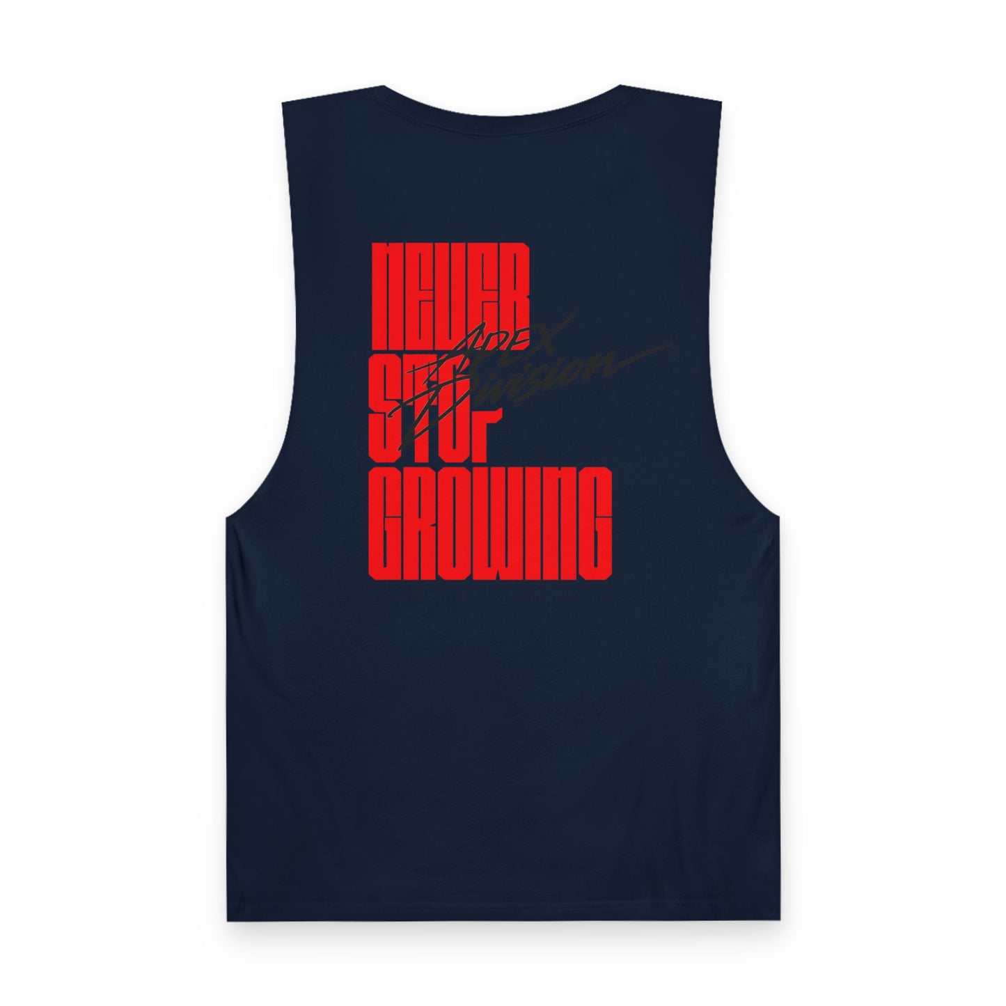 All or Nothing Reputation Tank Top — Apex Division Graphic Muscle Tank