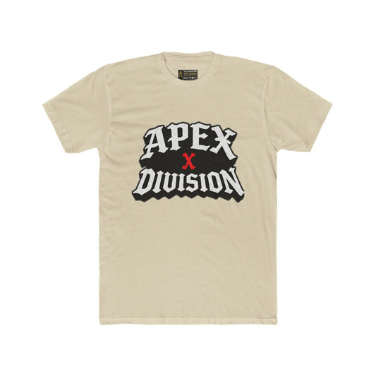 Apex Division Crew Tee — 'Never Stop Growing' Graphic T-Shirt