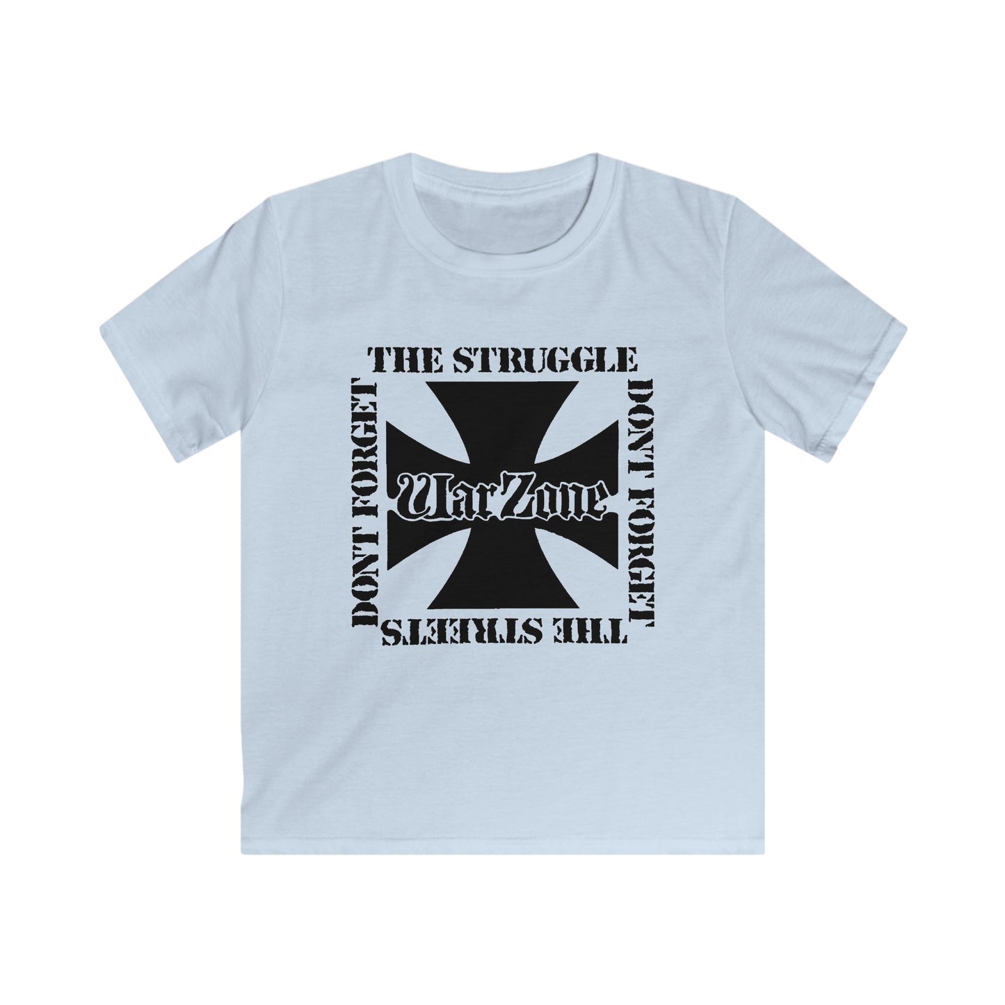 Toddler T-Shirt — "Warzone" Iron Cross Badge Graphic