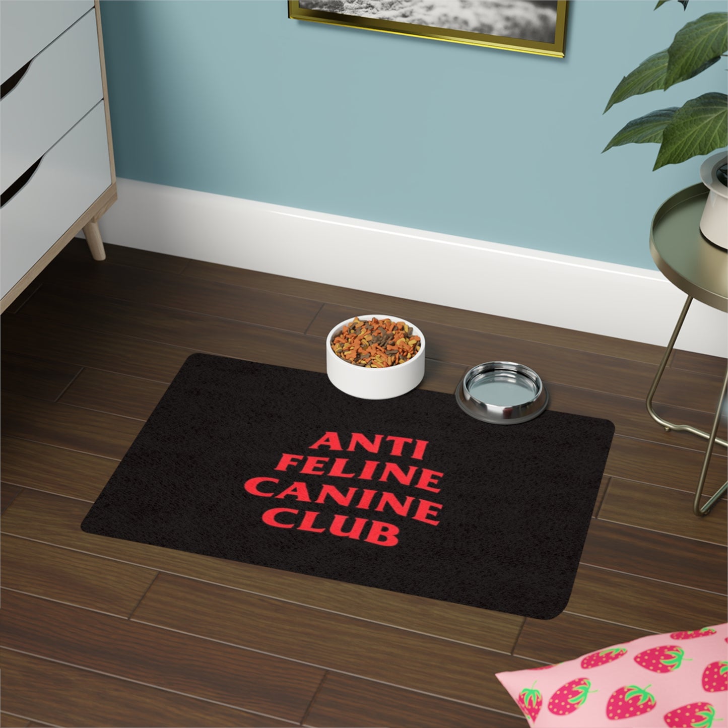 Anti Feline Canine Club Pet Food Mat (12x18)