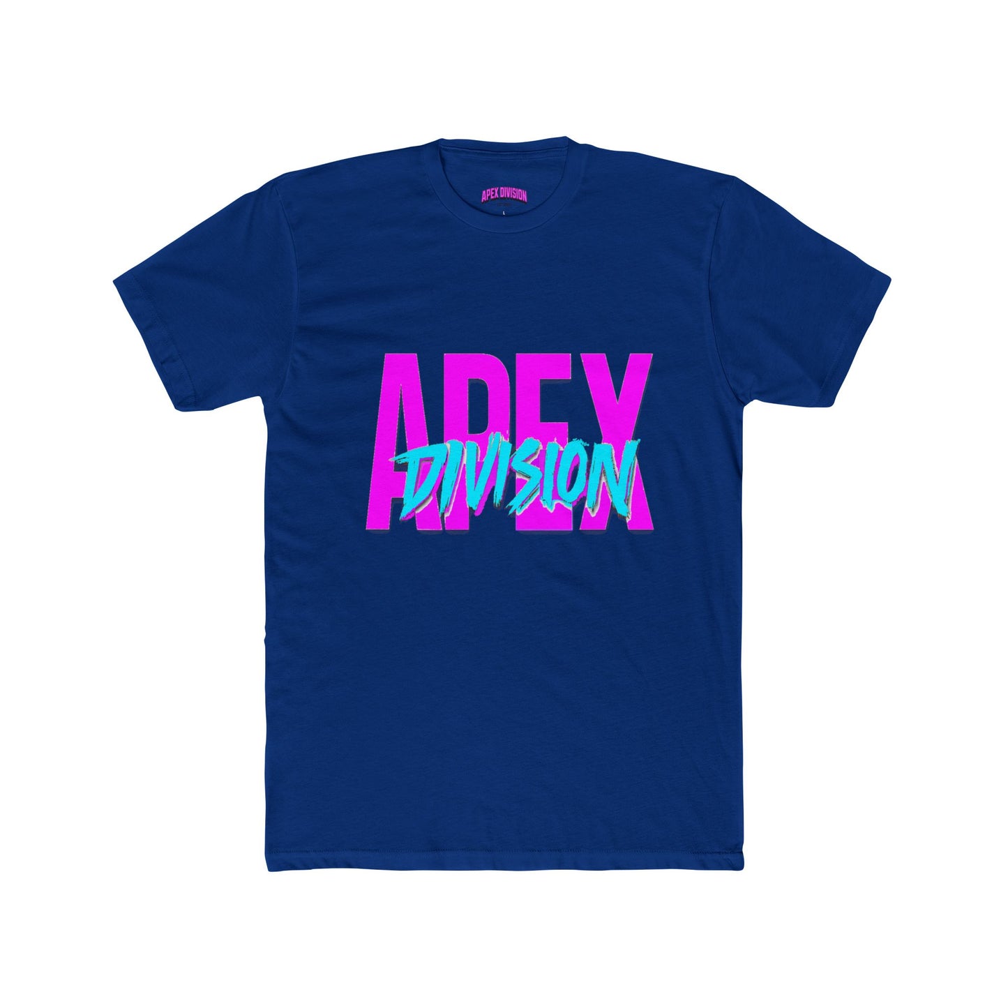 Apex Division Graphic Tee — Retro Neon Logo T‑Shirt