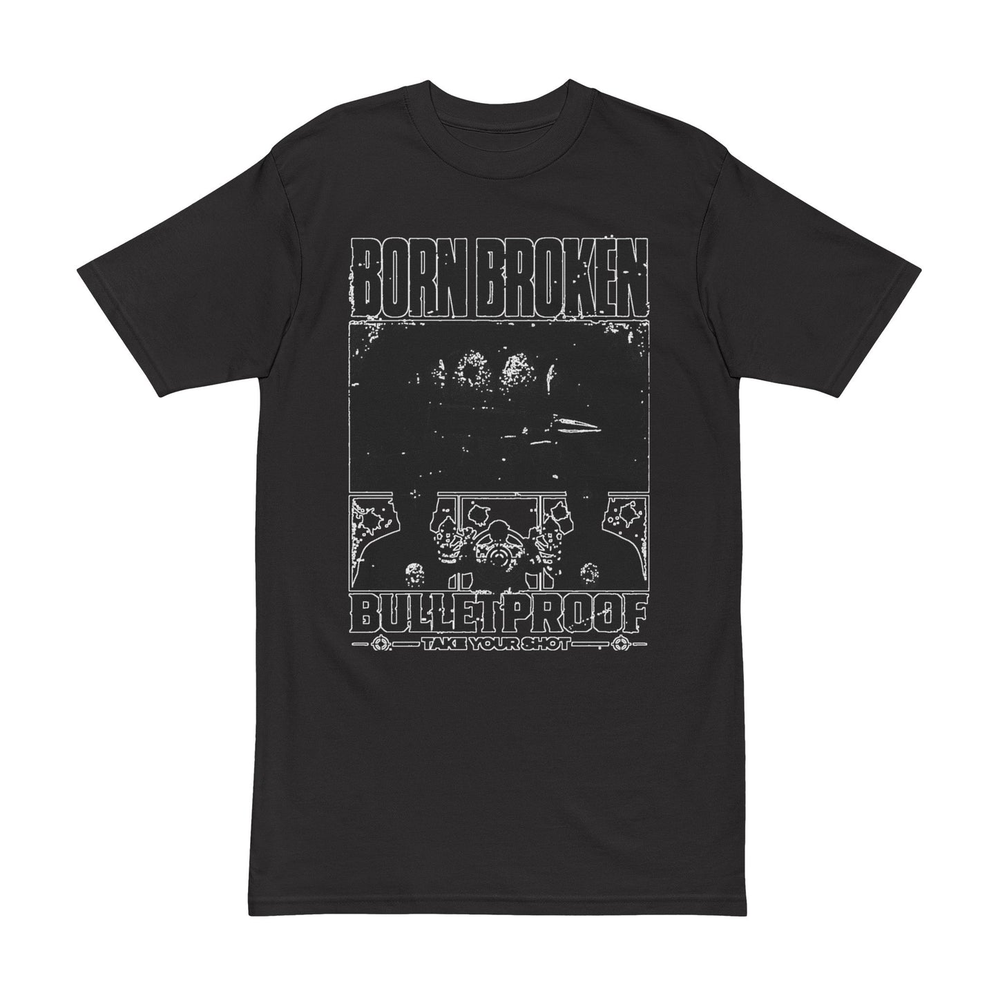 BORN BROKEN — BULLETPROOF TEE