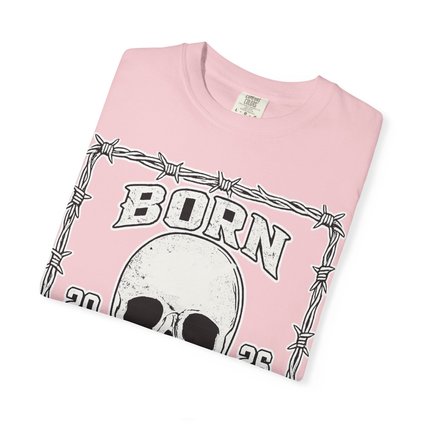 BORN BROKEN — VINTAGE SKULL TEE