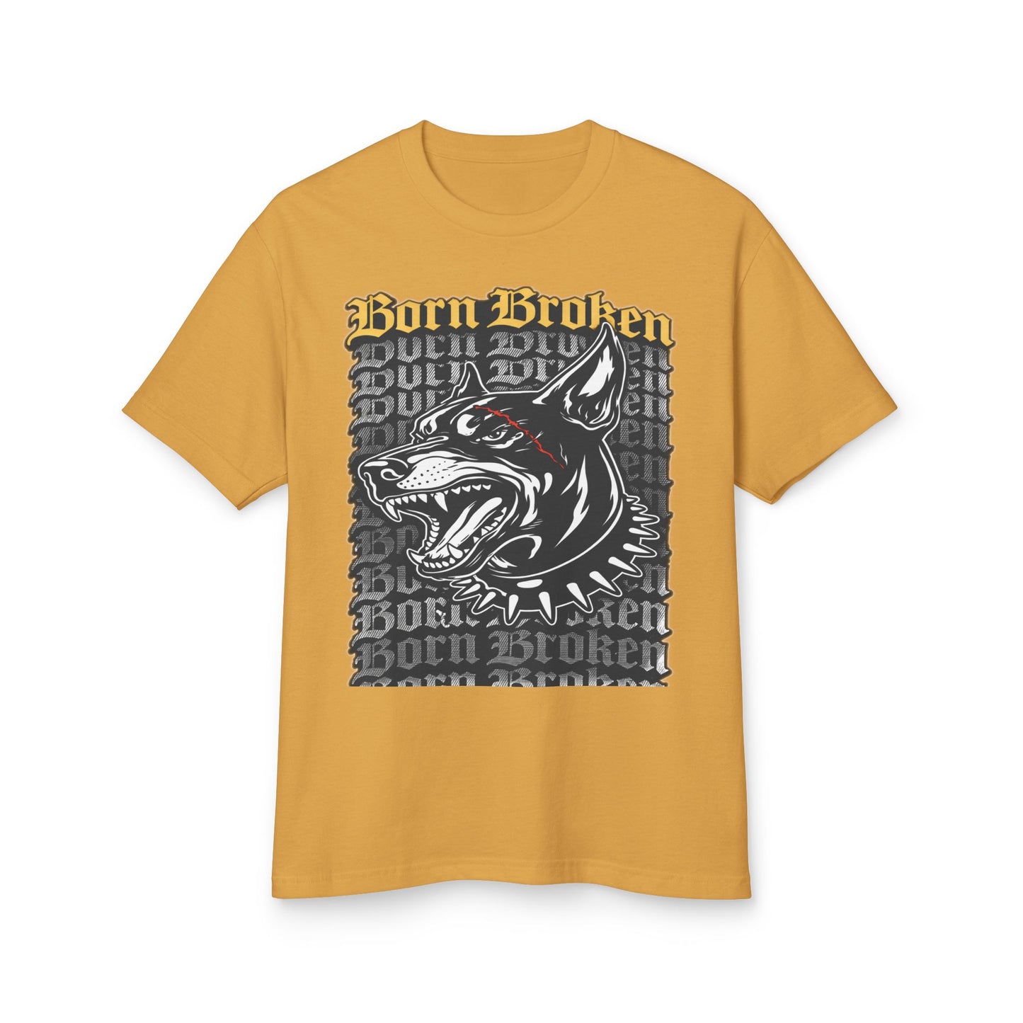 BORN BROKEN - DOBERMAN “No Warning” TEE