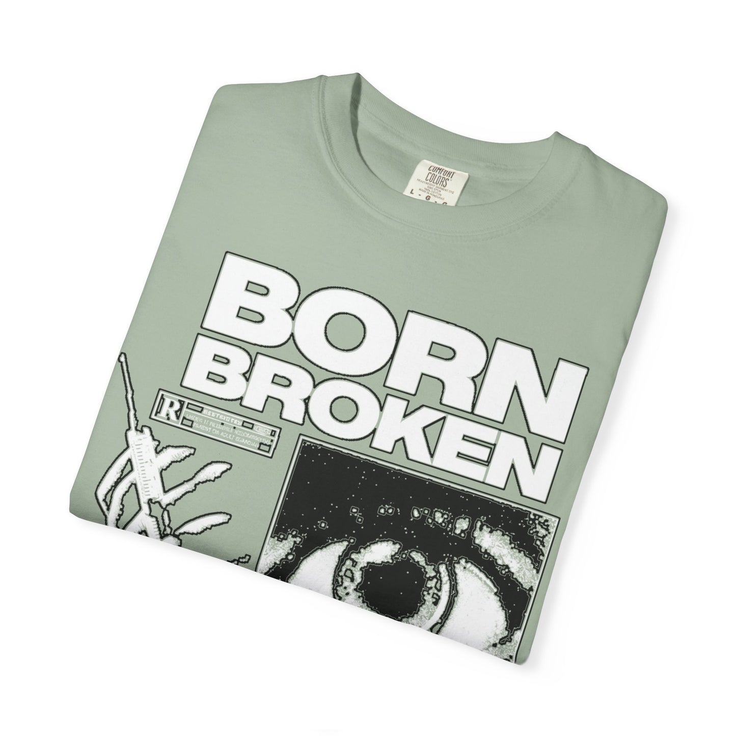 BORN BROKEN — SURVEILLANCE TEE