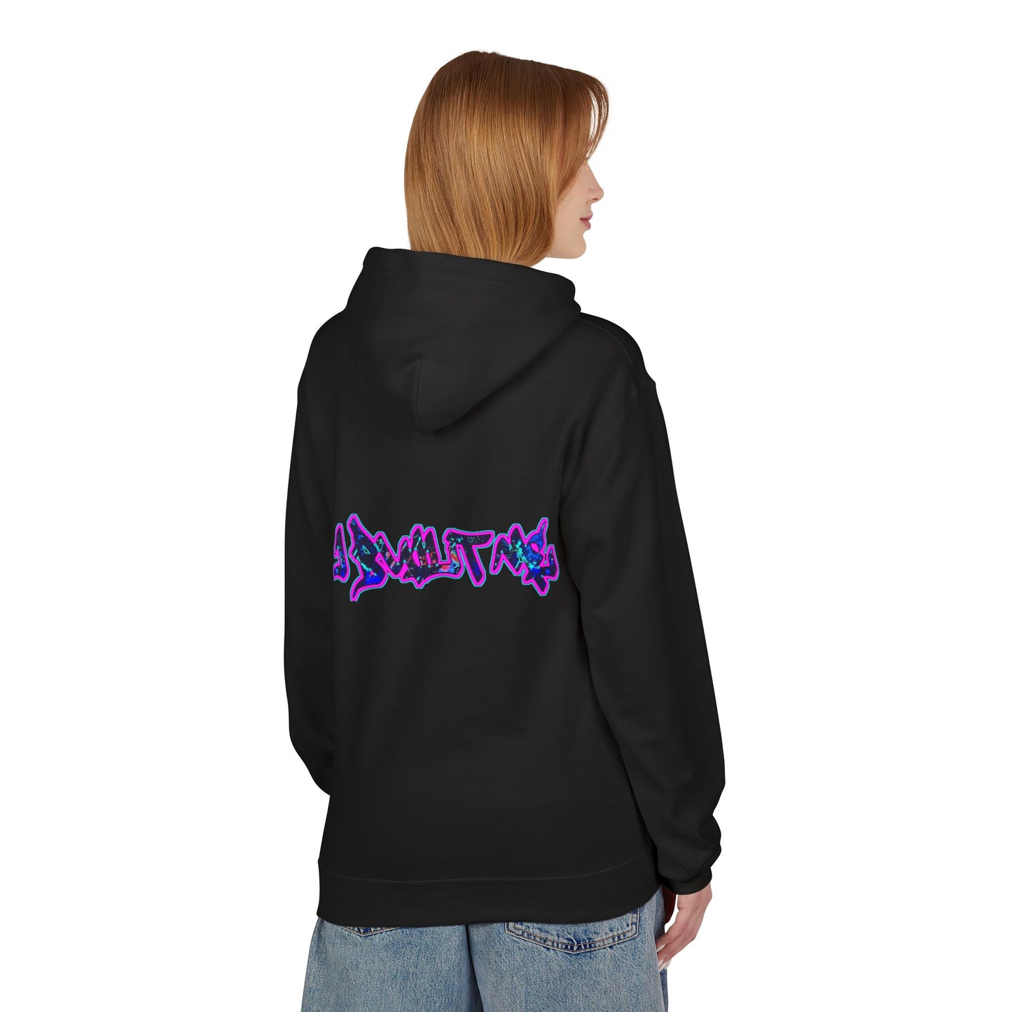 Apex Division Hoodie — Vaporwave Graffiti Streetwear Pullover