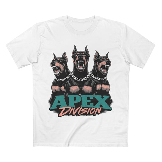 Apex Division Doberman Graphic Tee — "Dogs Gotta Eat" Streetwear T‑Shirt