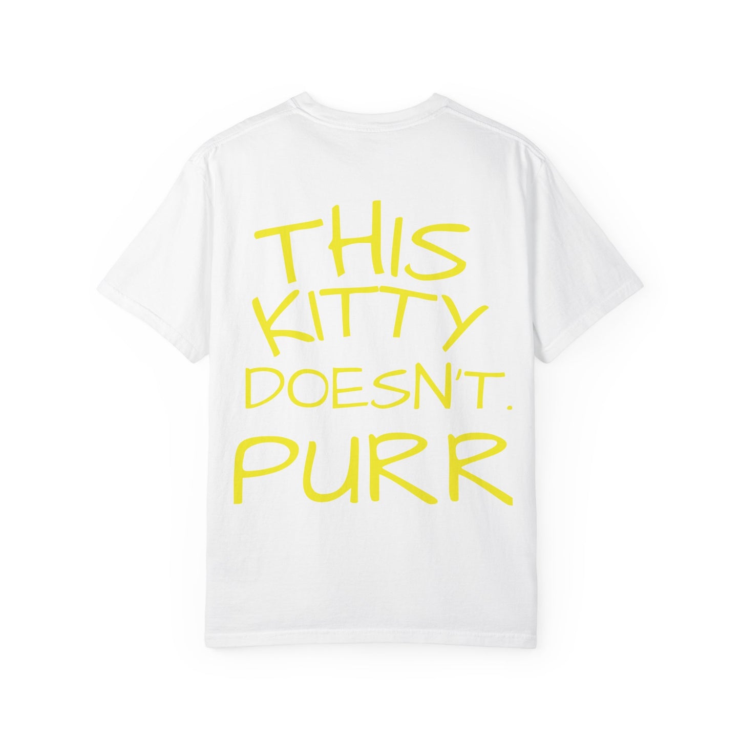 Tiger Graphic T-Shirt — “This Kitty Doesn’t Purr” Statement Tee