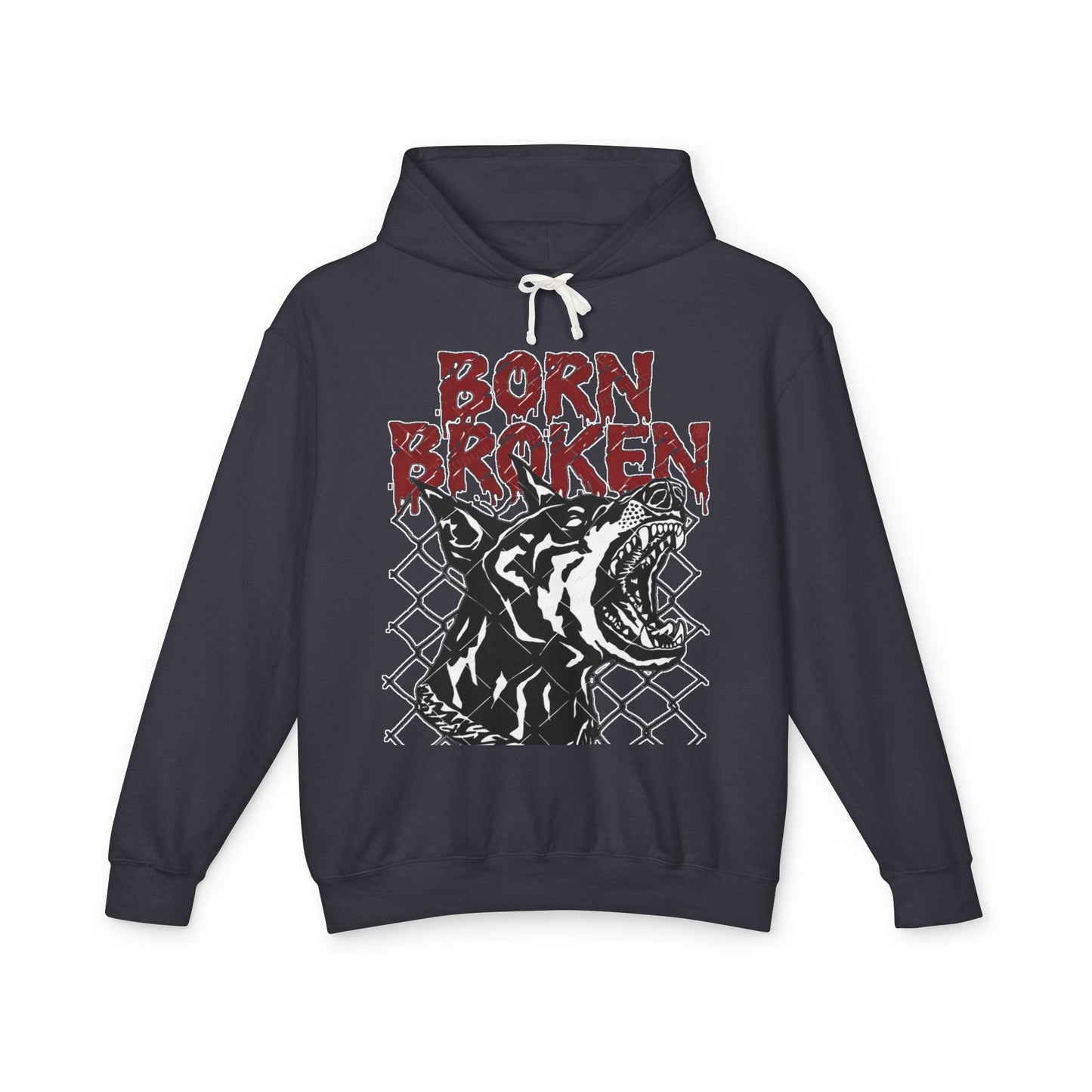 BORN BROKEN — GUARD DOG HOODIE