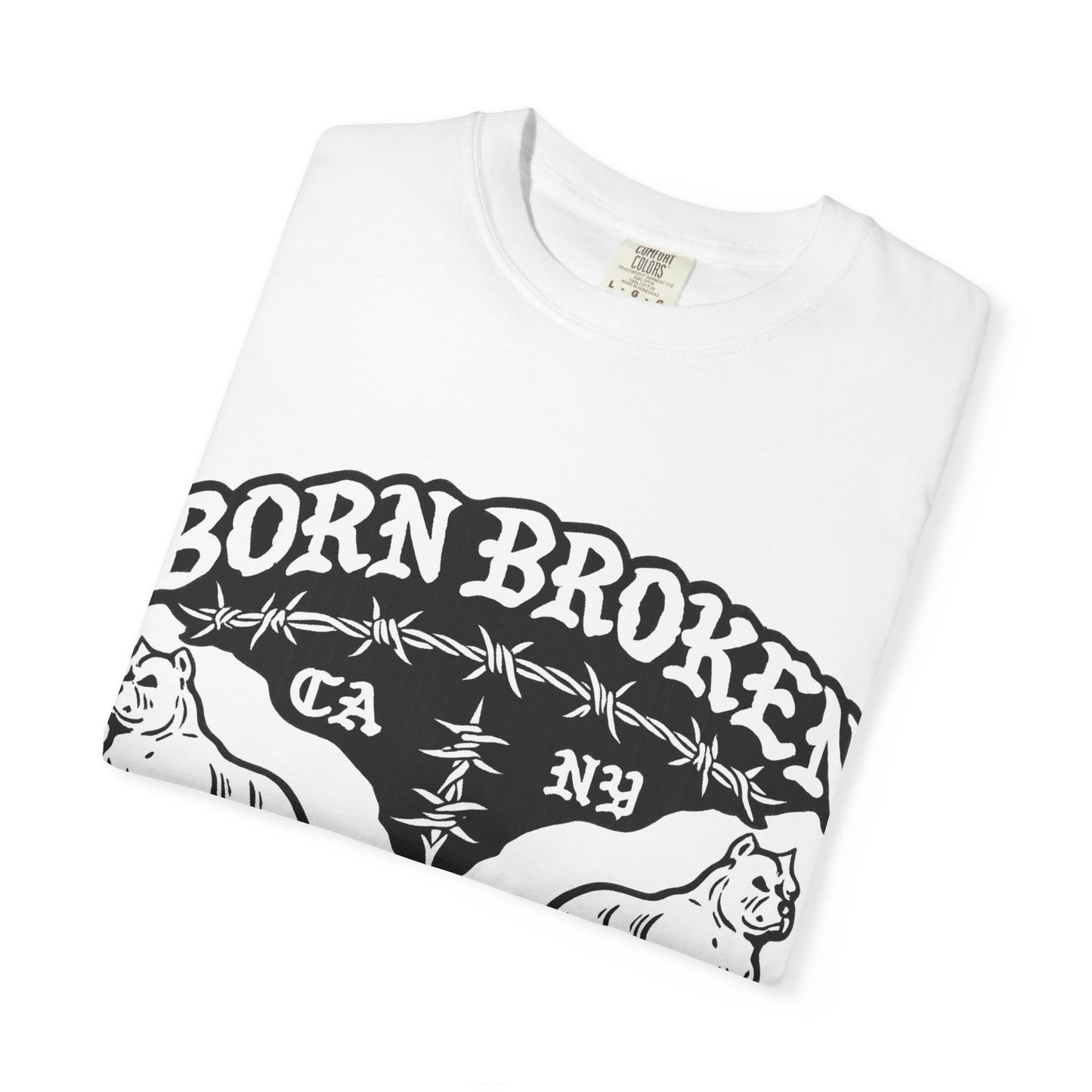 Born Broke Devil Club T-Shirt — "Ready 4 Action" Graphic Tee