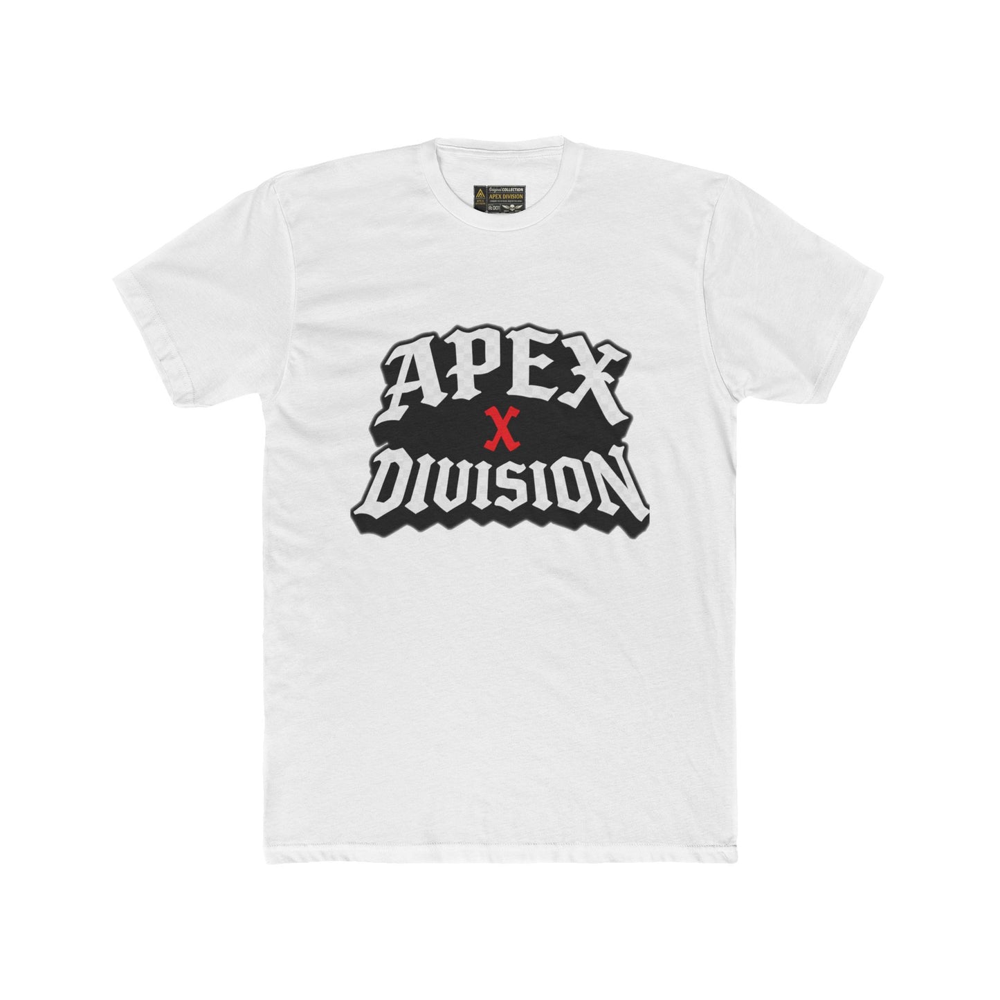Apex Division Crew Tee — 'Never Stop Growing' Graphic T-Shirt