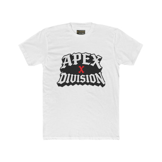 Apex Division Crew Tee — 'Never Stop Growing' Graphic T-Shirt
