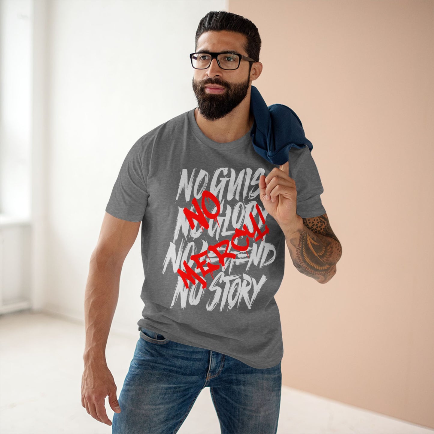 No Guts No Glory No Risk No Story Graphic Tee