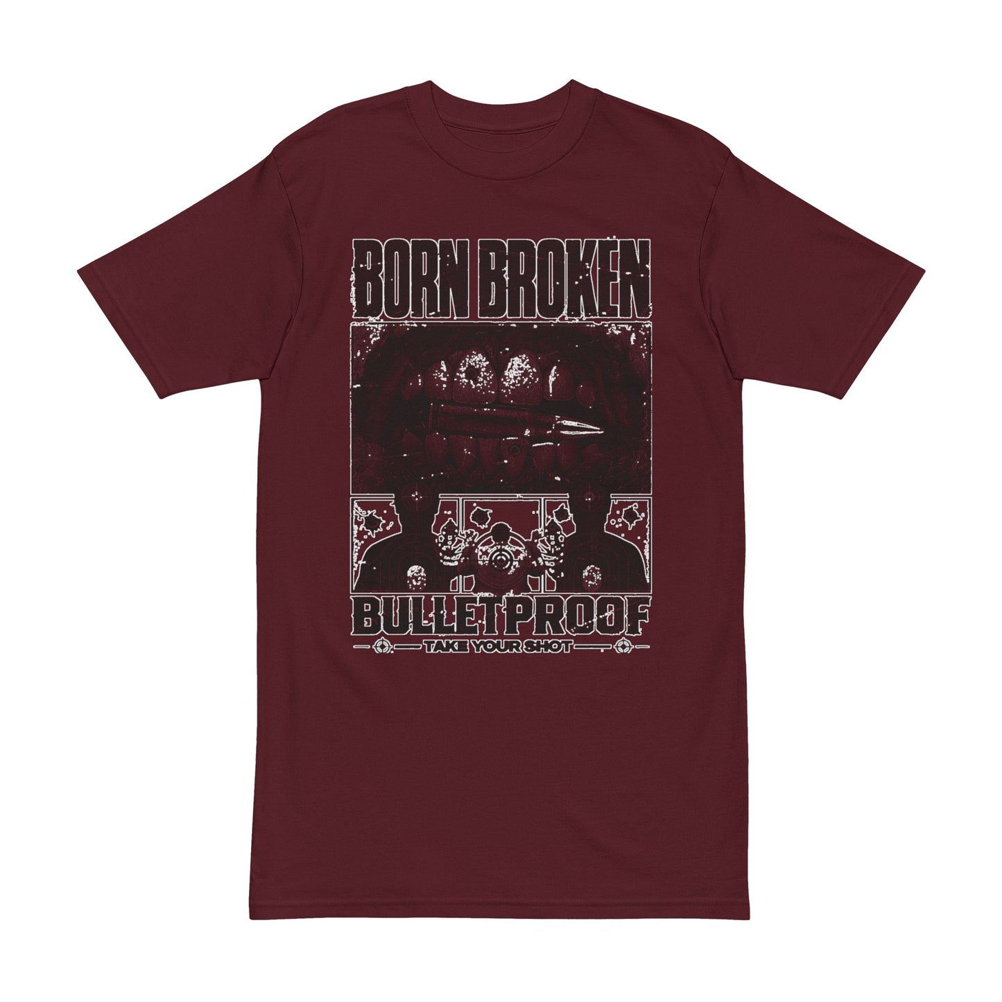 BORN BROKEN — BULLETPROOF TEE