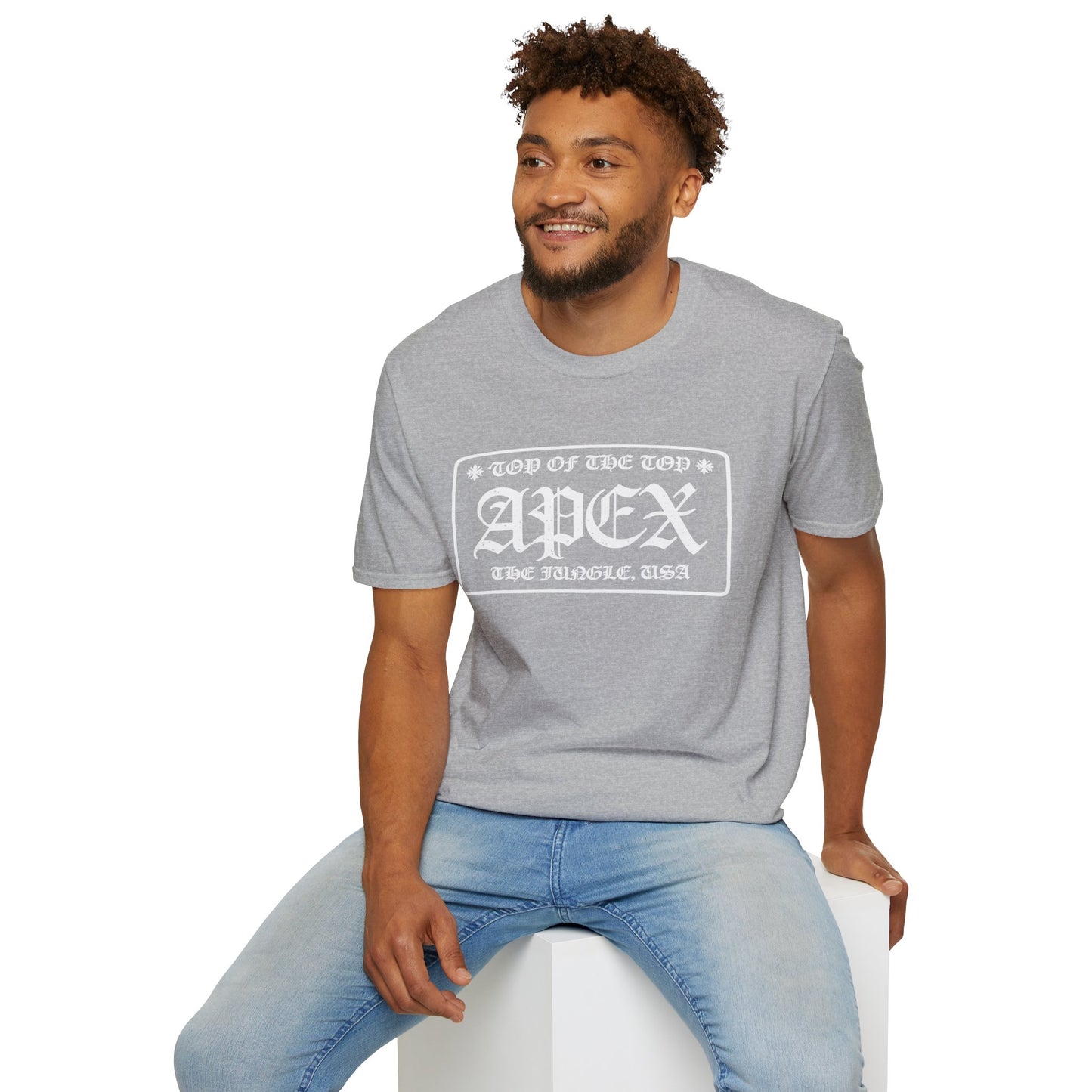 Apex Vintage Logo T-Shirt — “Make Things Happen or Watch Things Happen” Motivational Tee