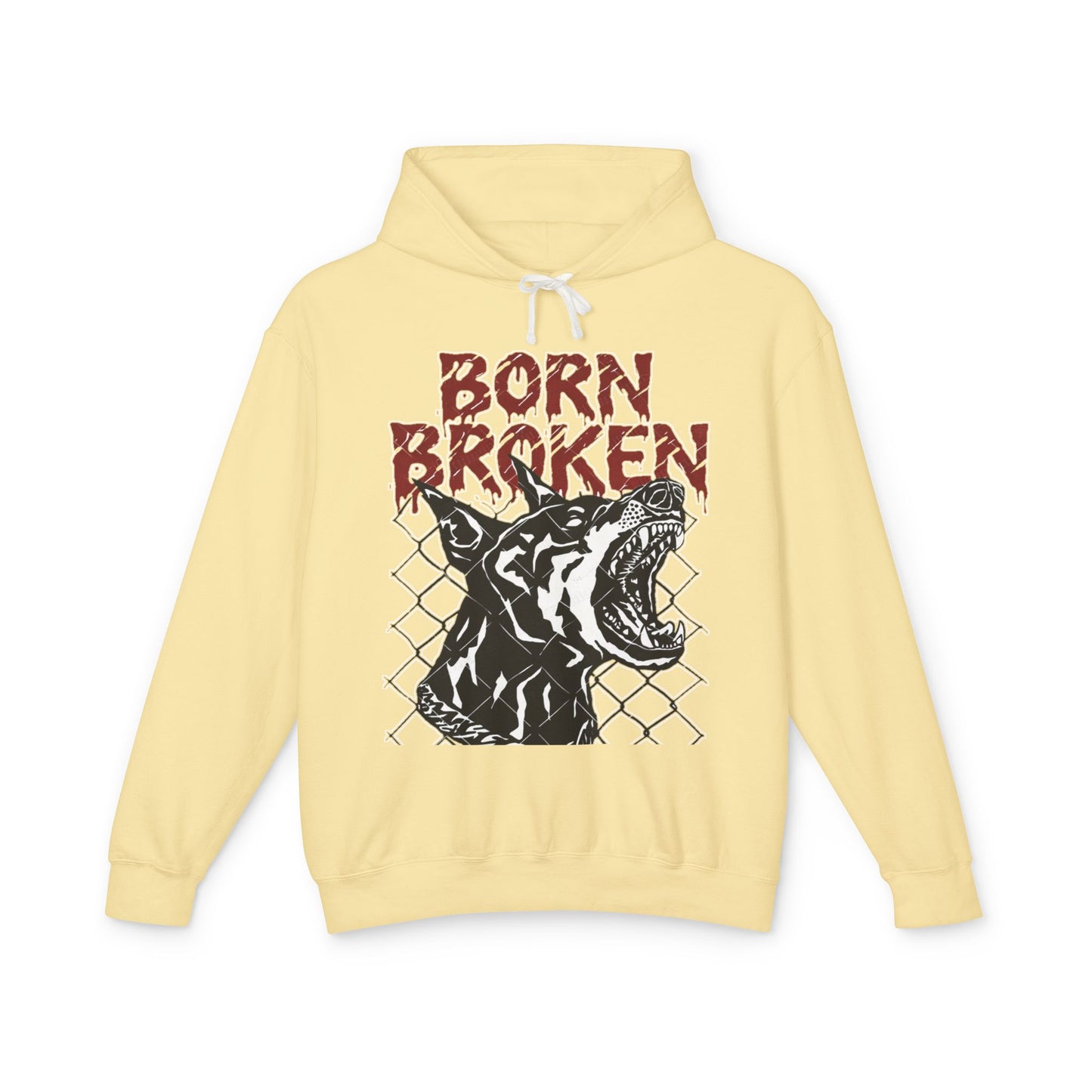 BORN BROKEN — GUARD DOG HOODIE