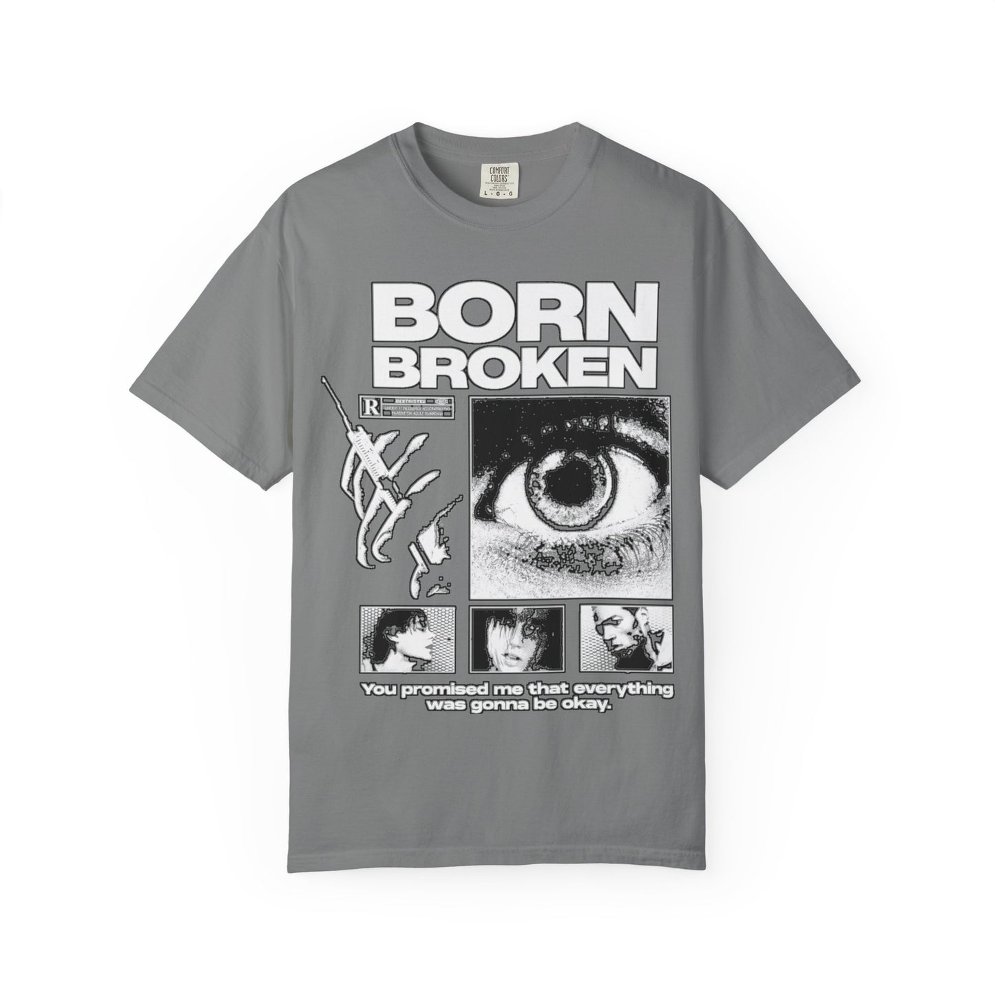 BORN BROKEN — SURVEILLANCE TEE