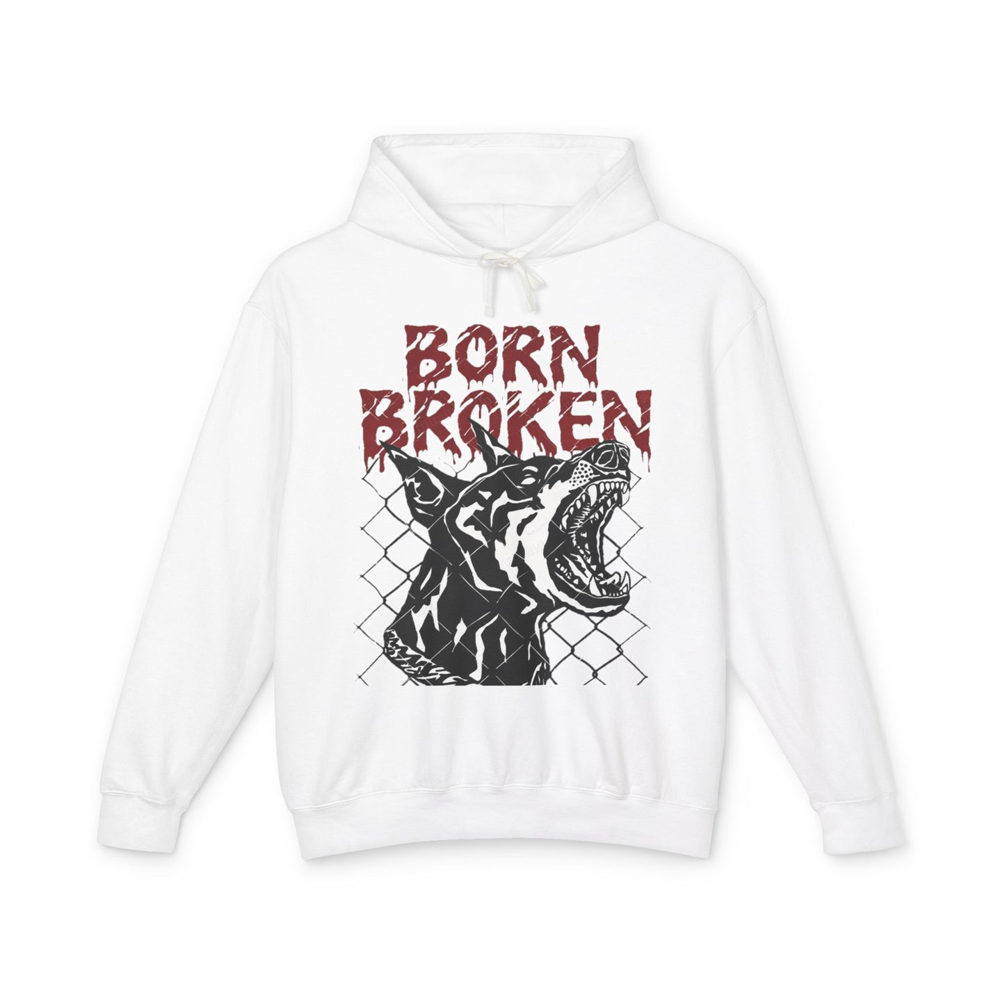 BORN BROKEN — GUARD DOG HOODIE