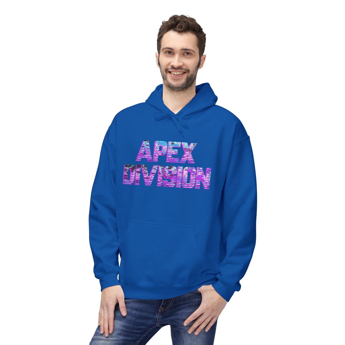 Apex Division Hoodie — Vaporwave Graffiti Streetwear Pullover