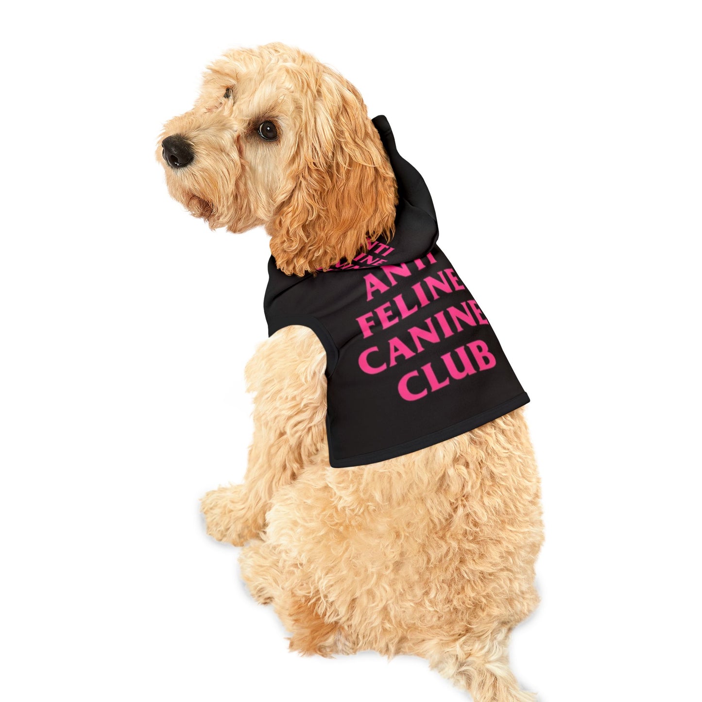 Anti Feline Canine Club Pet Hoodie