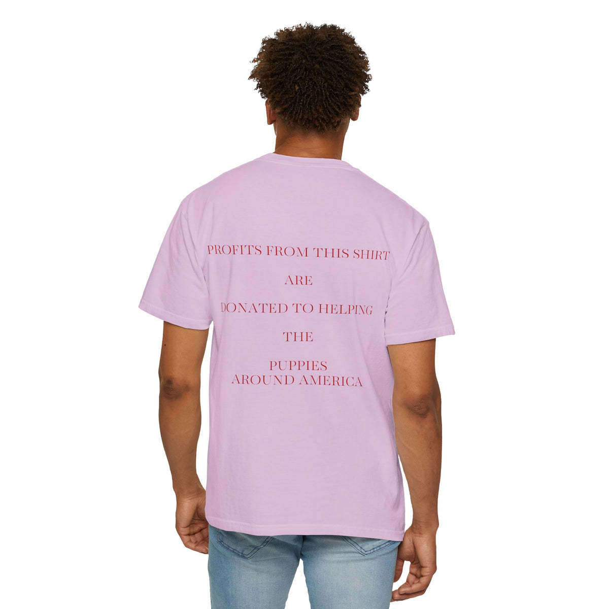 Born Broken Co. Graphic T-Shirt — 'Fight Abuse, Not Dogs' Statement Tee