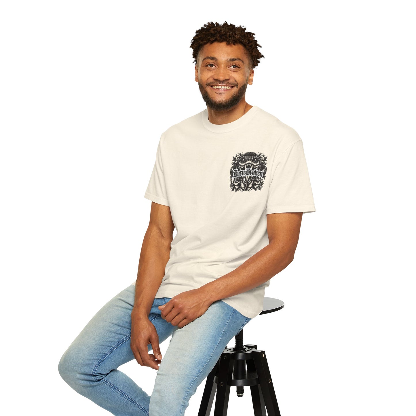Born Broken Snake Graphic T-Shirt