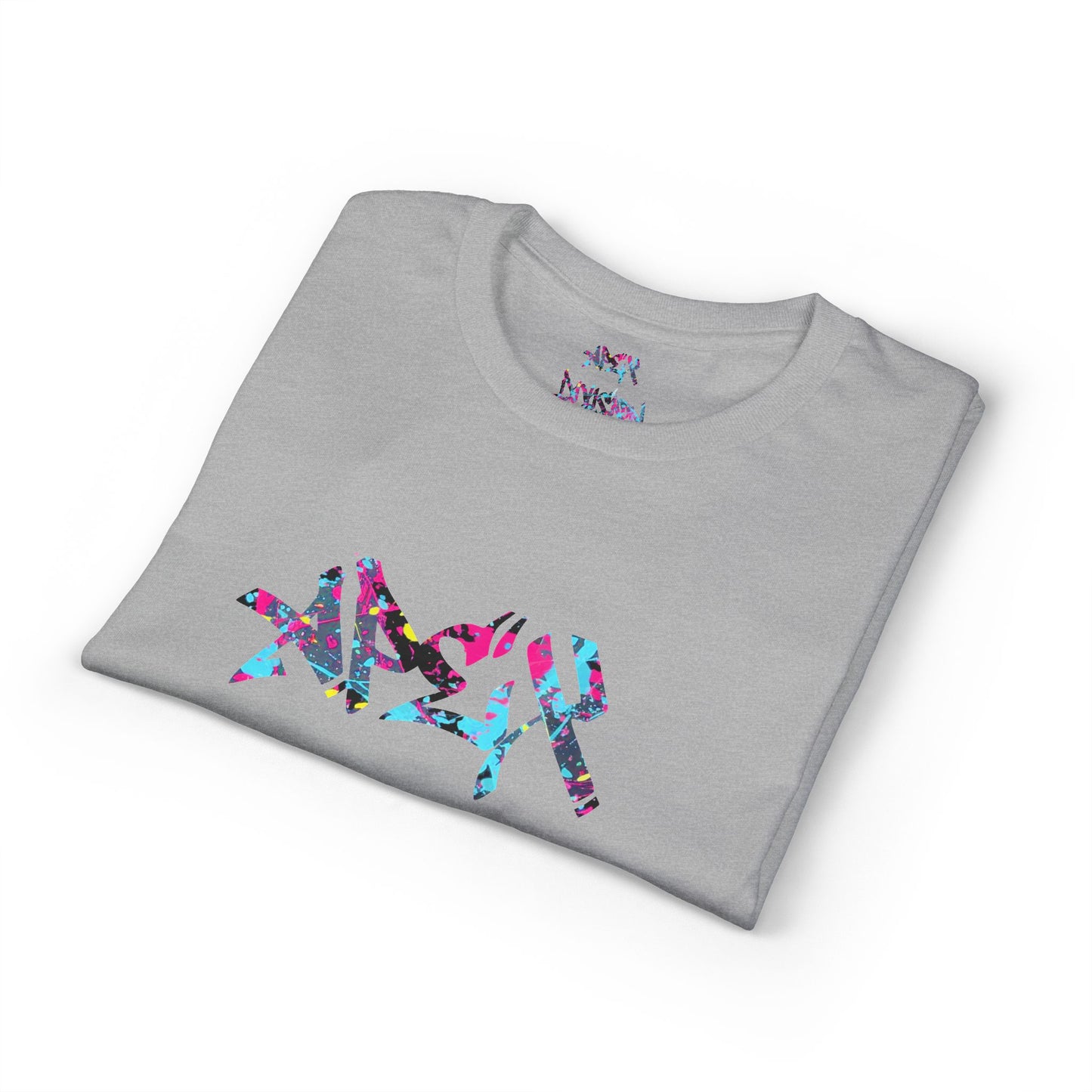 Resilient Division Graphic Tee — Colorful Motivational Back-Print Shirt