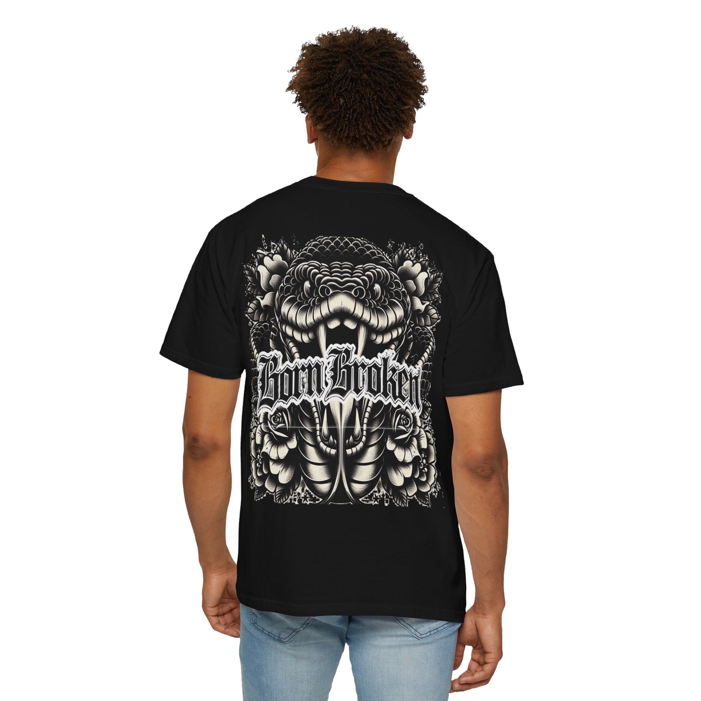 Born Broken Snake Graphic T-Shirt