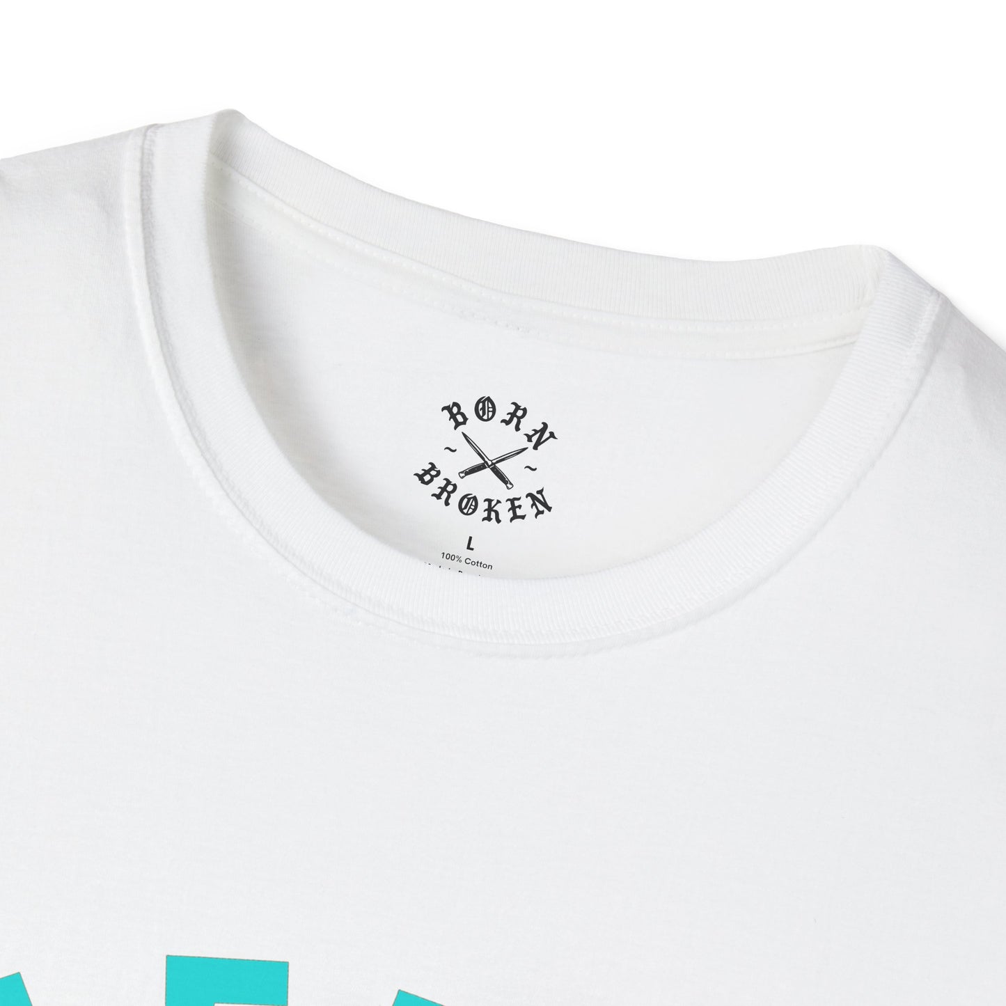 BORN BROKEN — DEFEND PUPPIES TEE