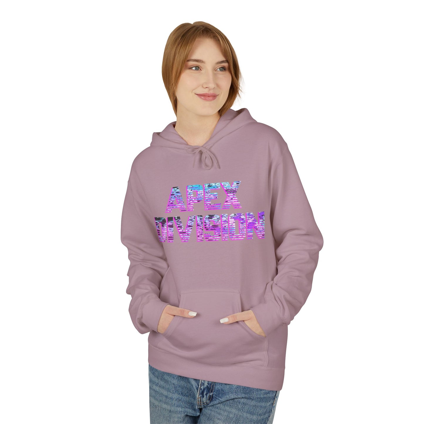Apex Division Hoodie — Vaporwave Graffiti Streetwear Pullover