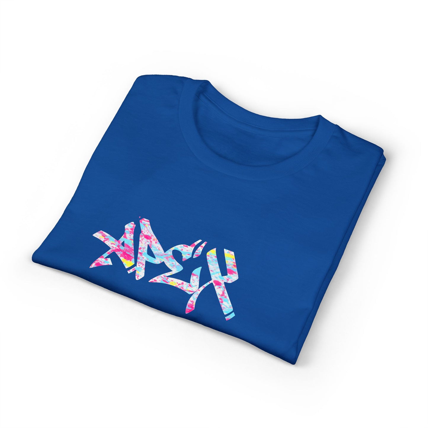 Resilient Division Graphic Tee — Colorful Motivational Back-Print Shirt