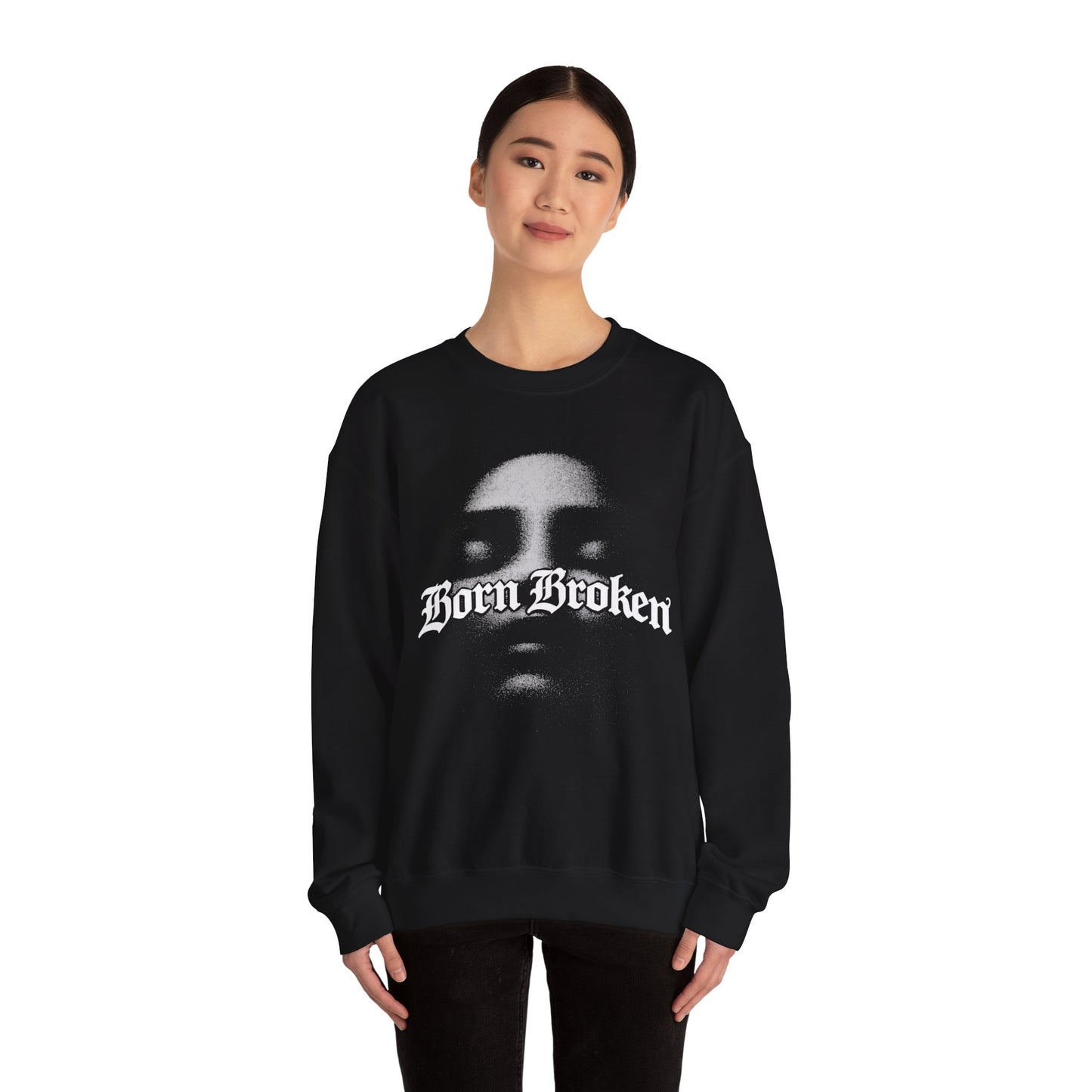 BORN BROKEN — JANE DOE CREWNECK