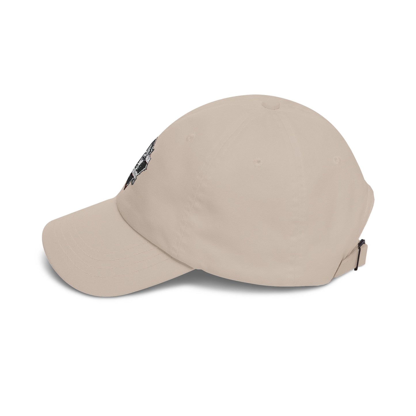 Classic Dad Cap — Minimalist Crest Embroidered Baseball Hat