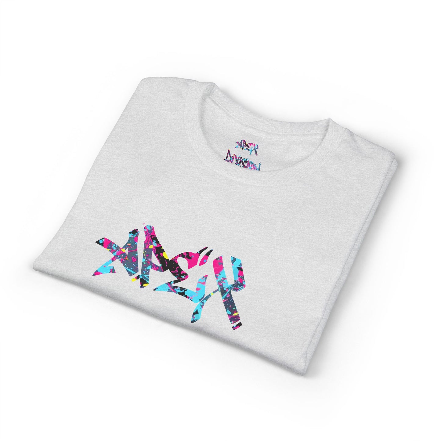 Resilient Division Graphic Tee — Colorful Motivational Back-Print Shirt