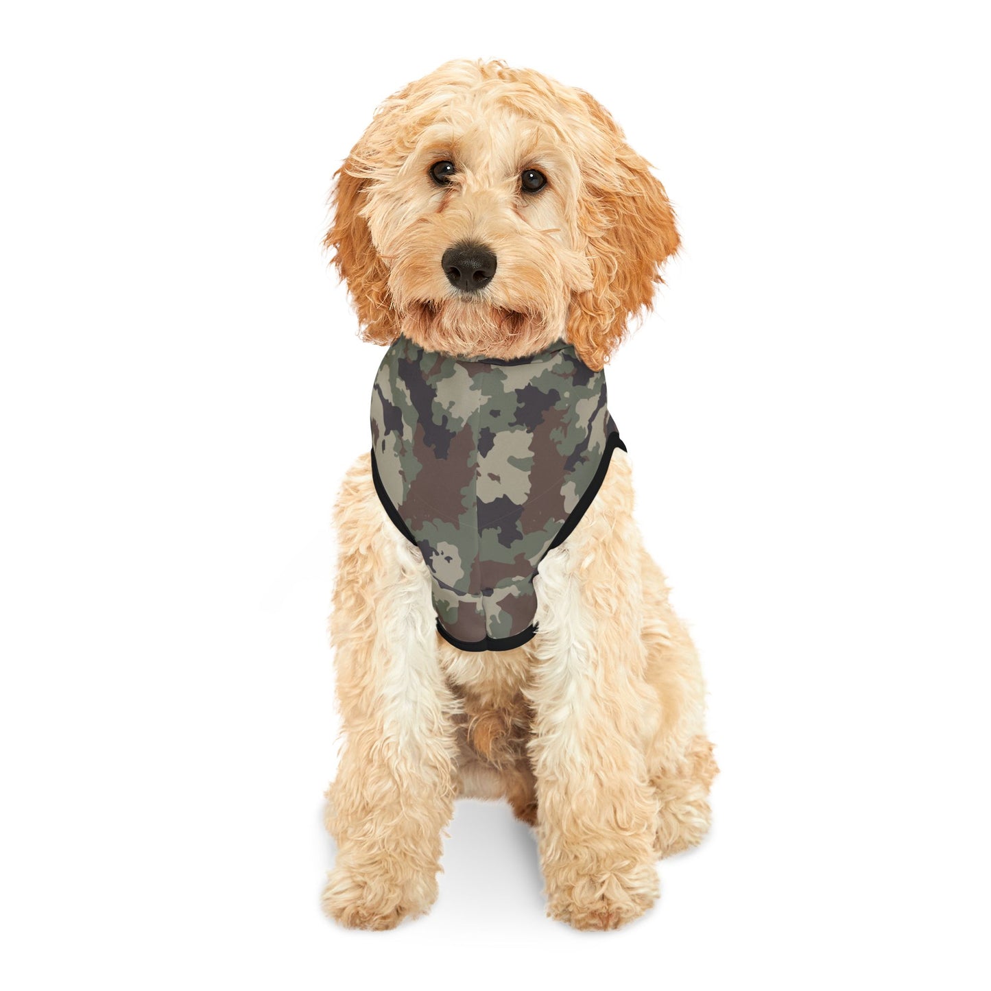 Camo "A Ruff Play" Pet Hoodie