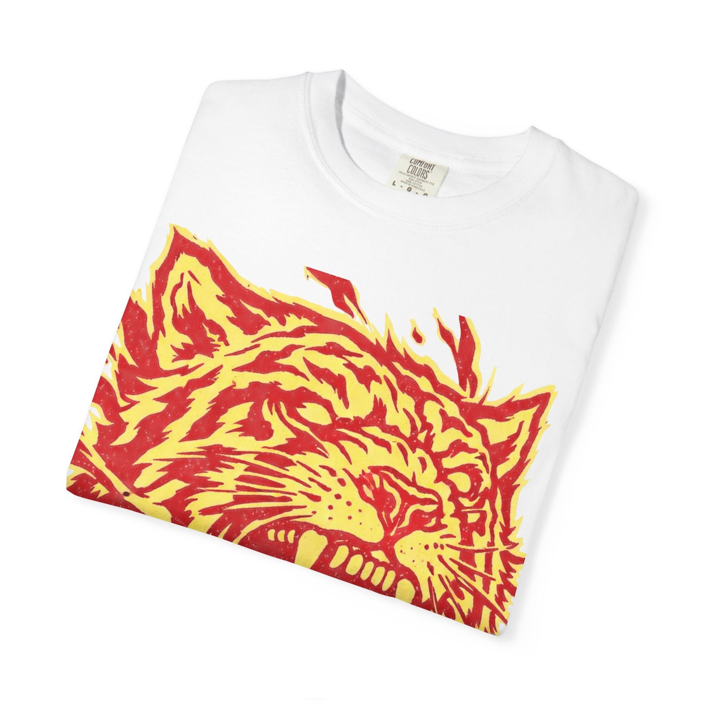 Tiger Graphic T-Shirt — “This Kitty Doesn’t Purr” Statement Tee