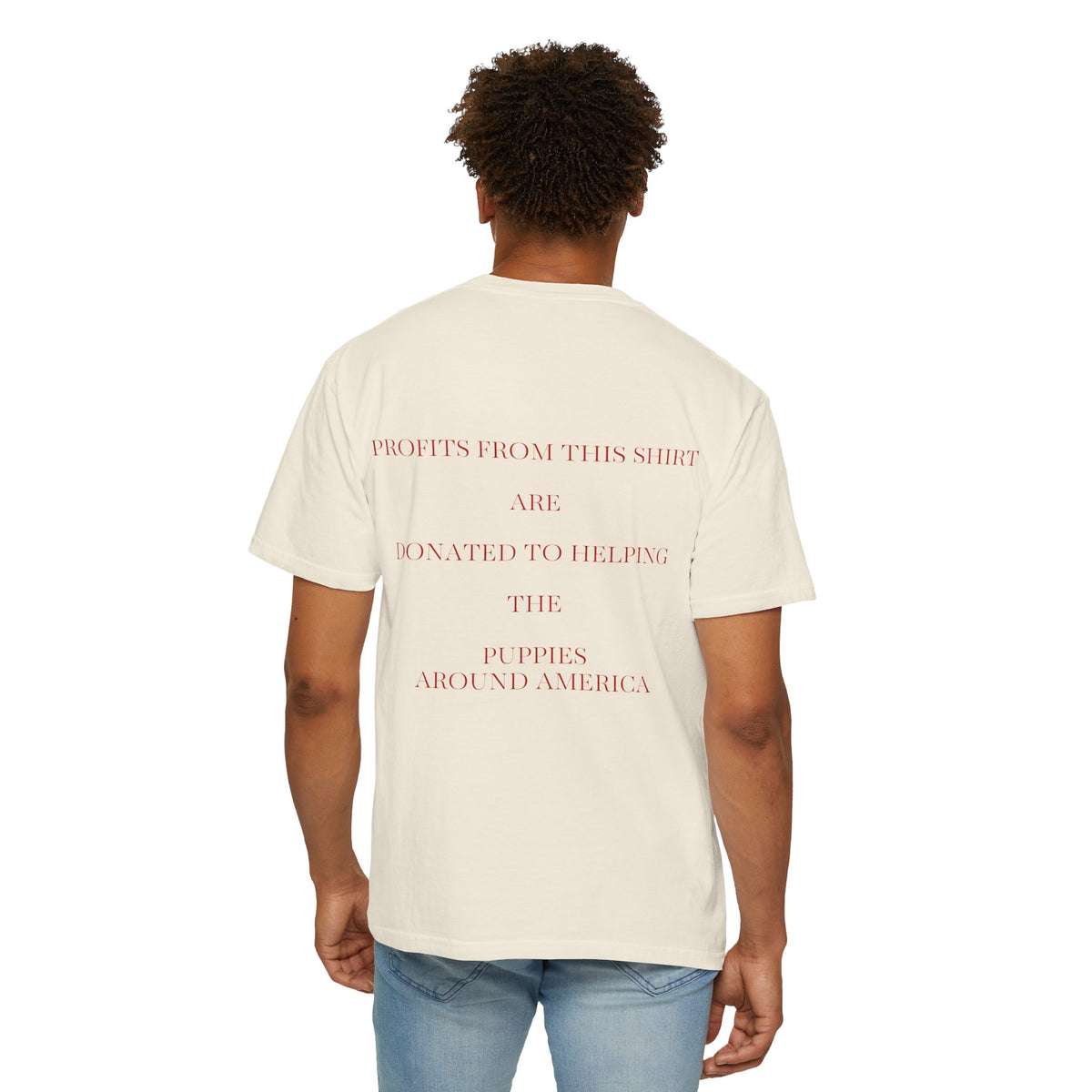 Born Broken Co. Graphic T-Shirt — 'Fight Abuse, Not Dogs' Statement Tee