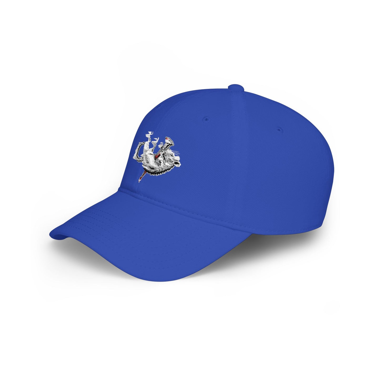 Lizard Embroidered Low Profile Baseball Cap