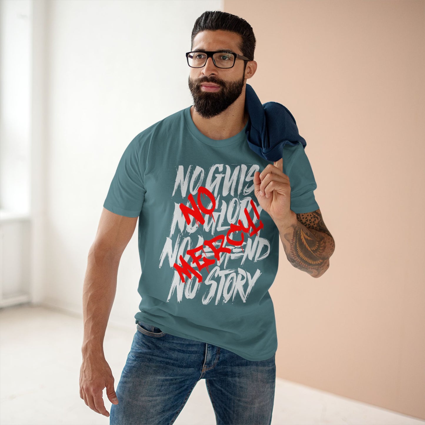 No Guts No Glory No Risk No Story Graphic Tee
