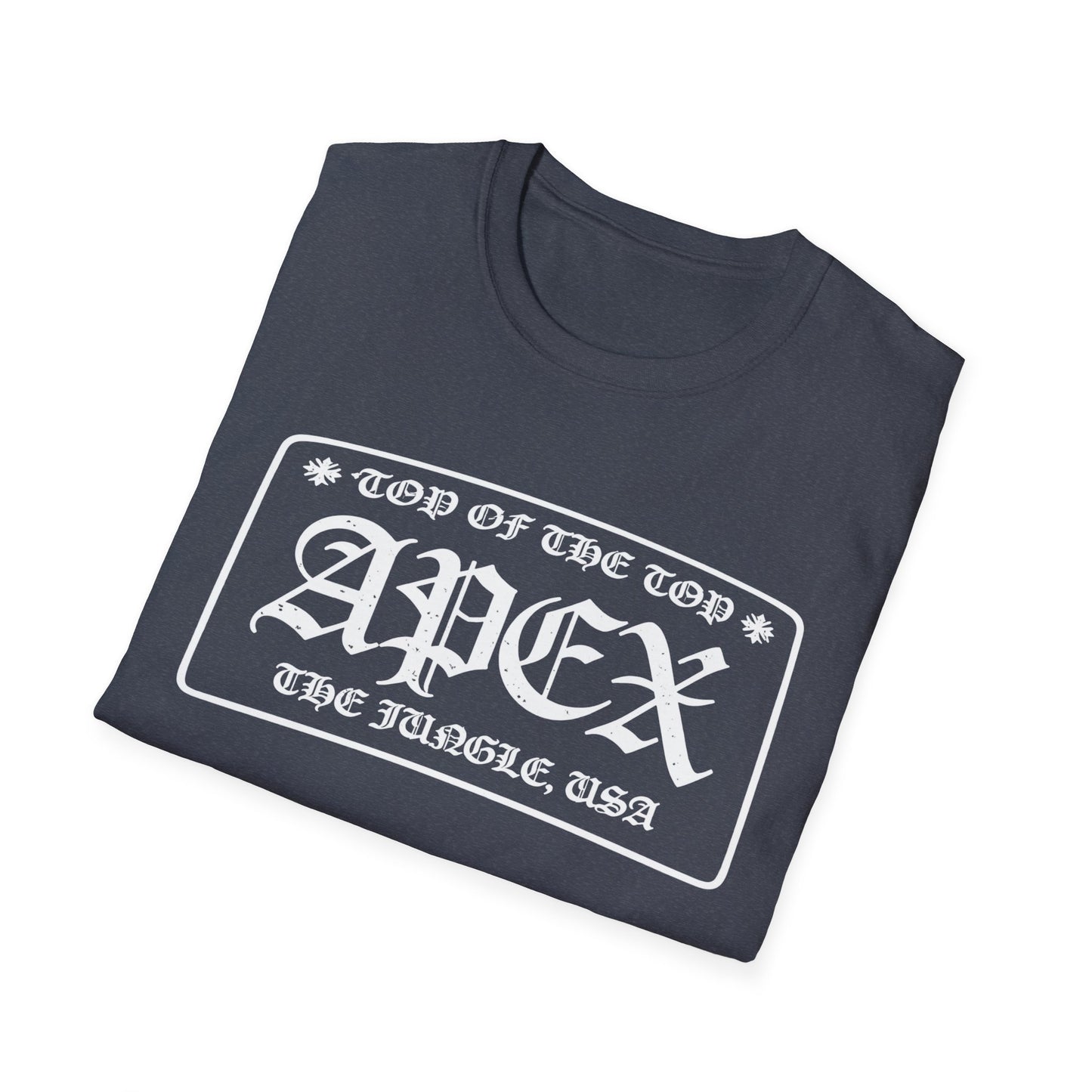 Apex Vintage Logo T-Shirt — “Make Things Happen or Watch Things Happen” Motivational Tee