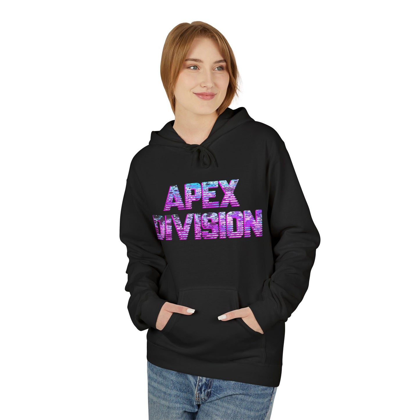 Apex Division Hoodie — Vaporwave Graffiti Streetwear Pullover
