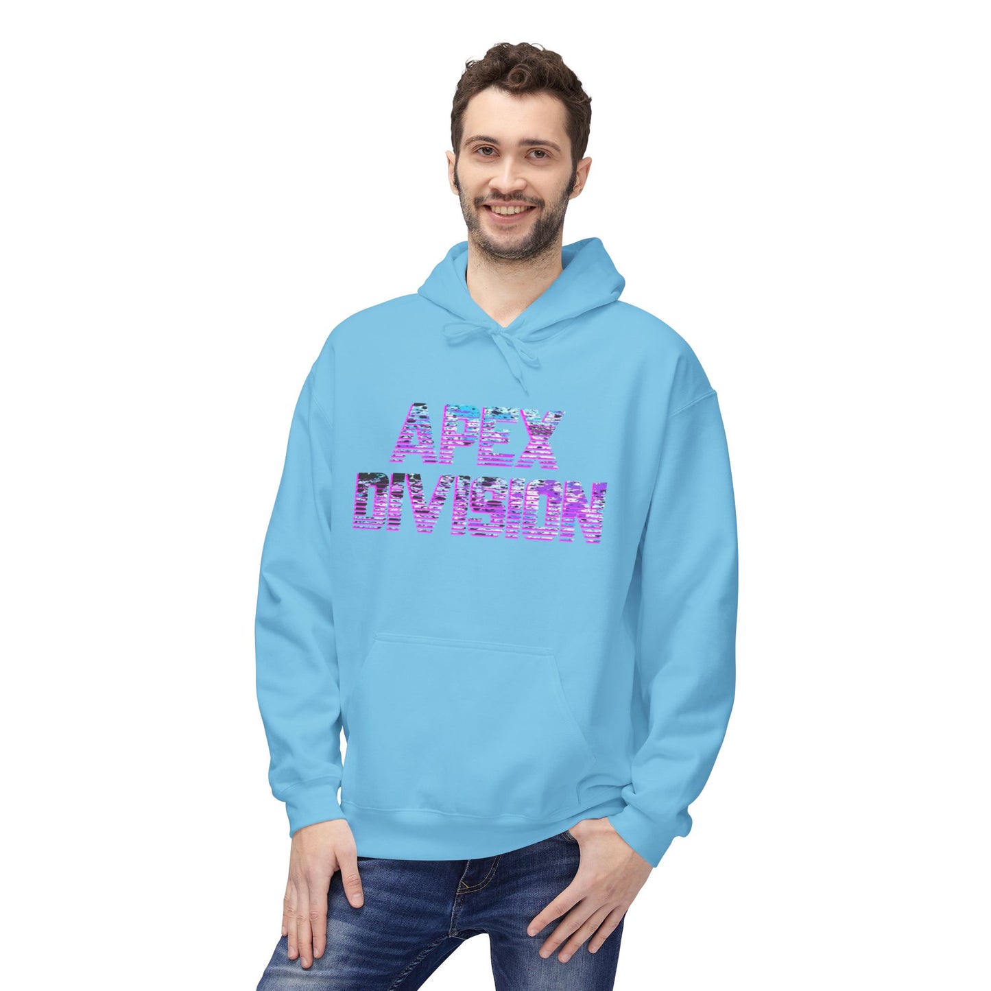 Apex Division Hoodie — Vaporwave Graffiti Streetwear Pullover
