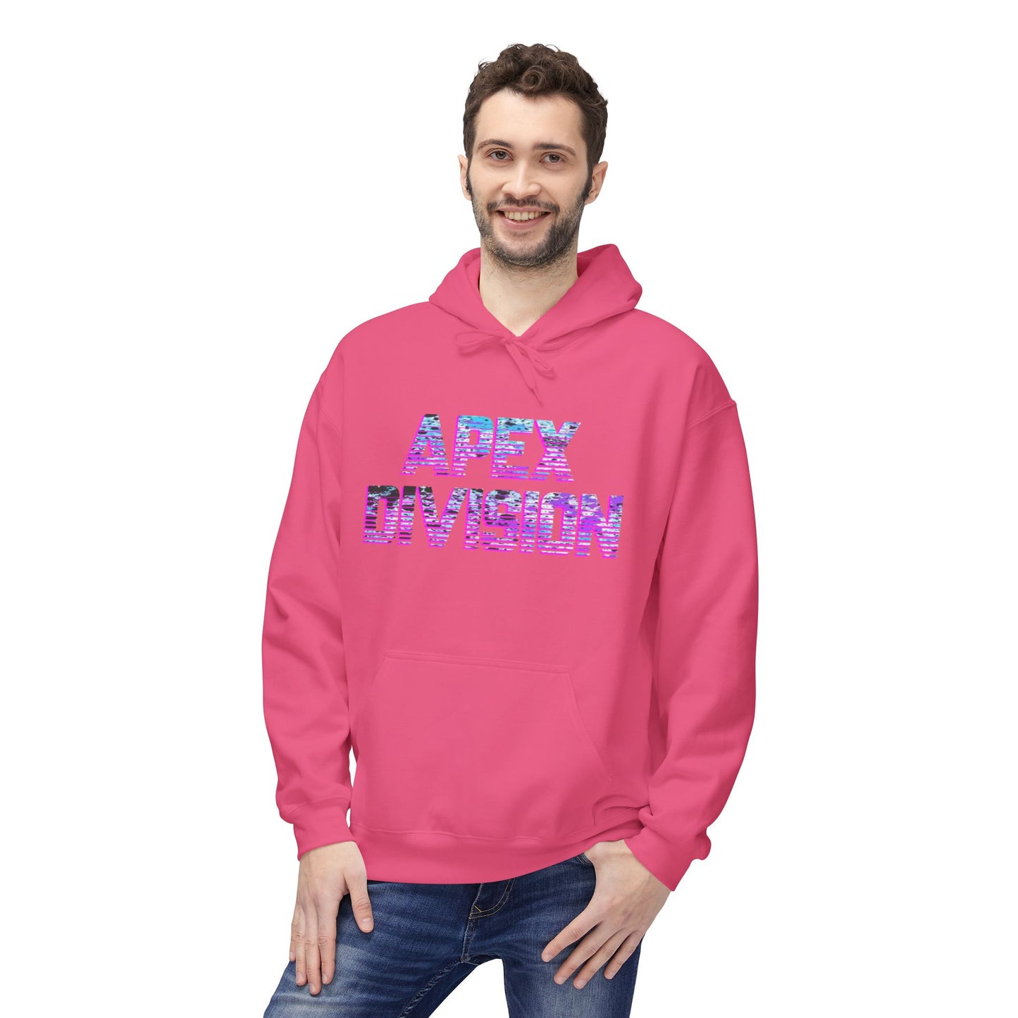 Apex Division Hoodie — Vaporwave Graffiti Streetwear Pullover