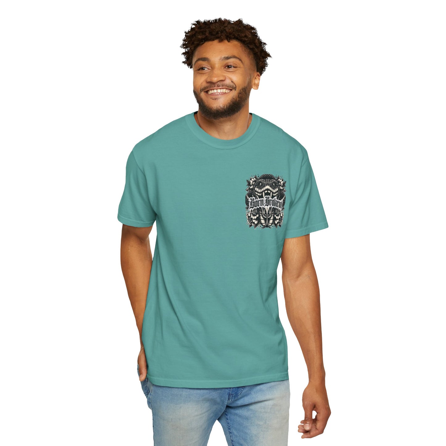 Born Broken Snake Graphic T-Shirt