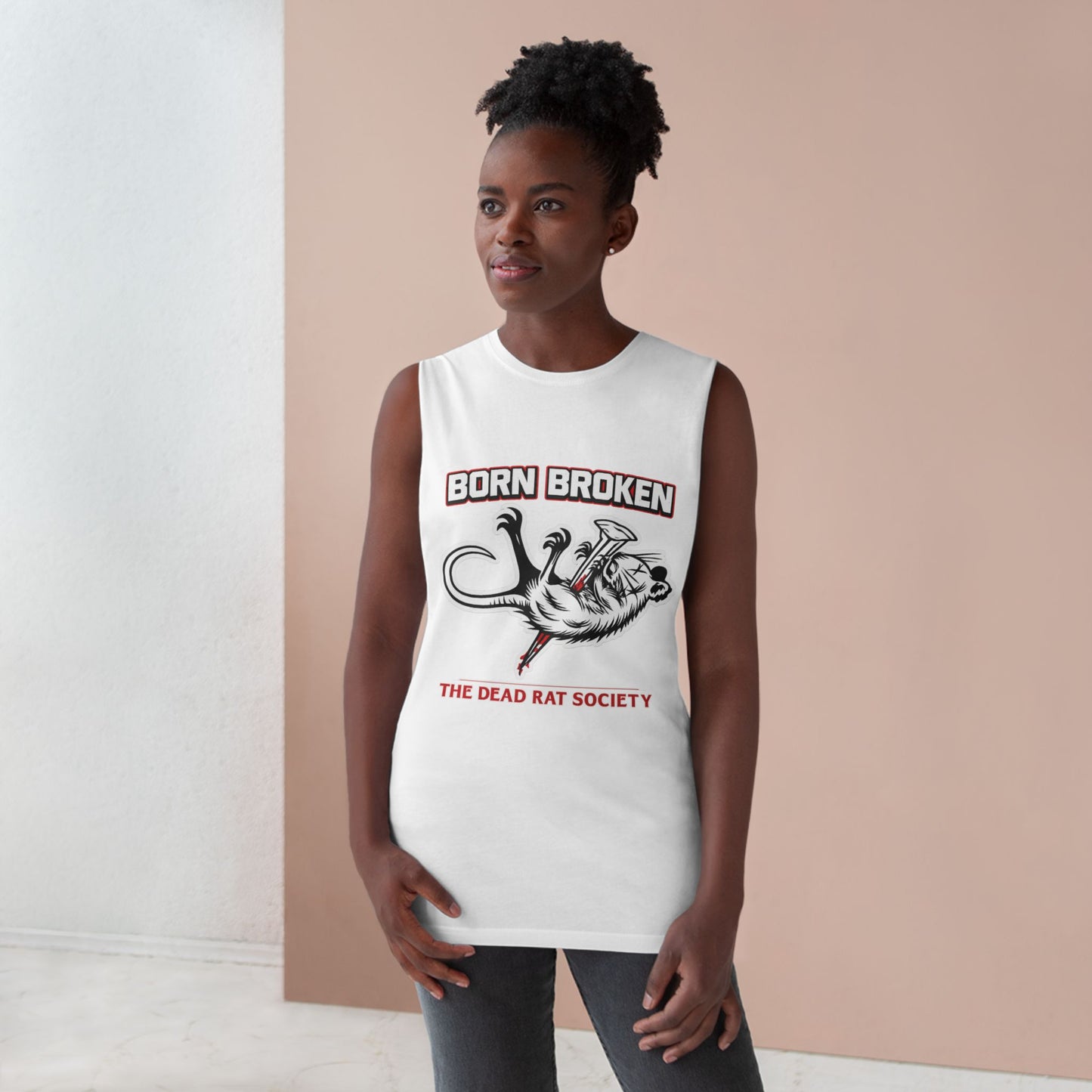 BORN BROKEN — DEAD RAT SOCIETY TANK
