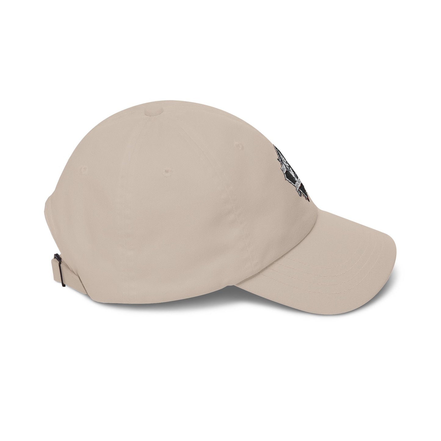 Classic Dad Cap — Minimalist Crest Embroidered Baseball Hat