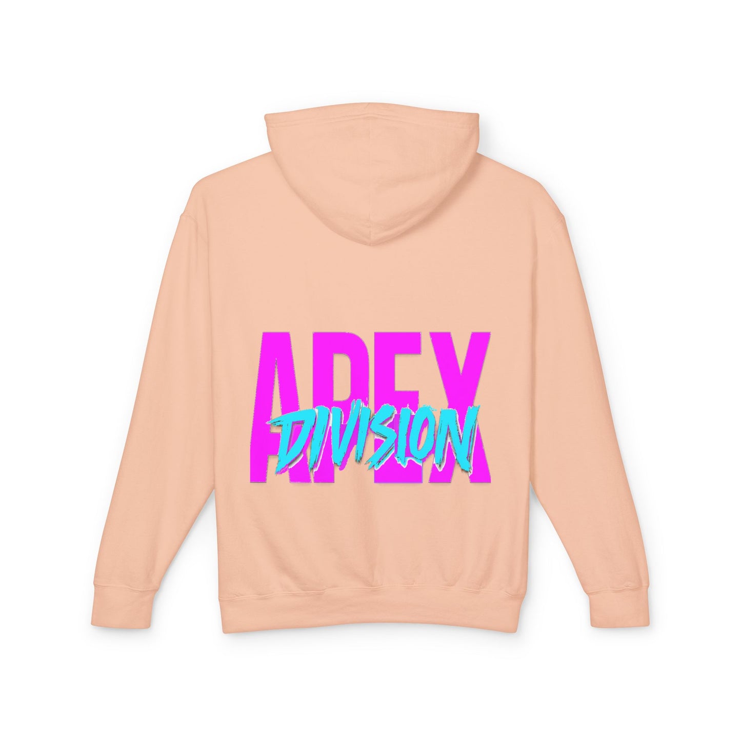 Apex Division Hooded Sweatshirt — Retro Neon Logo Hoodie