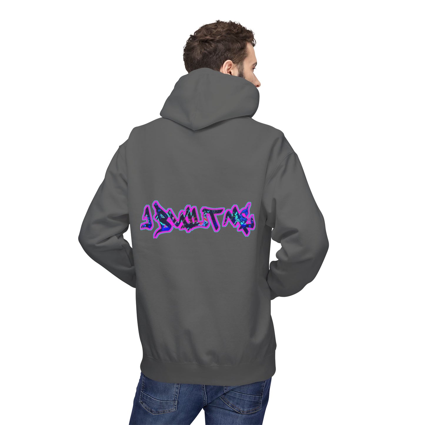 Apex Division Hoodie — Vaporwave Graffiti Streetwear Pullover