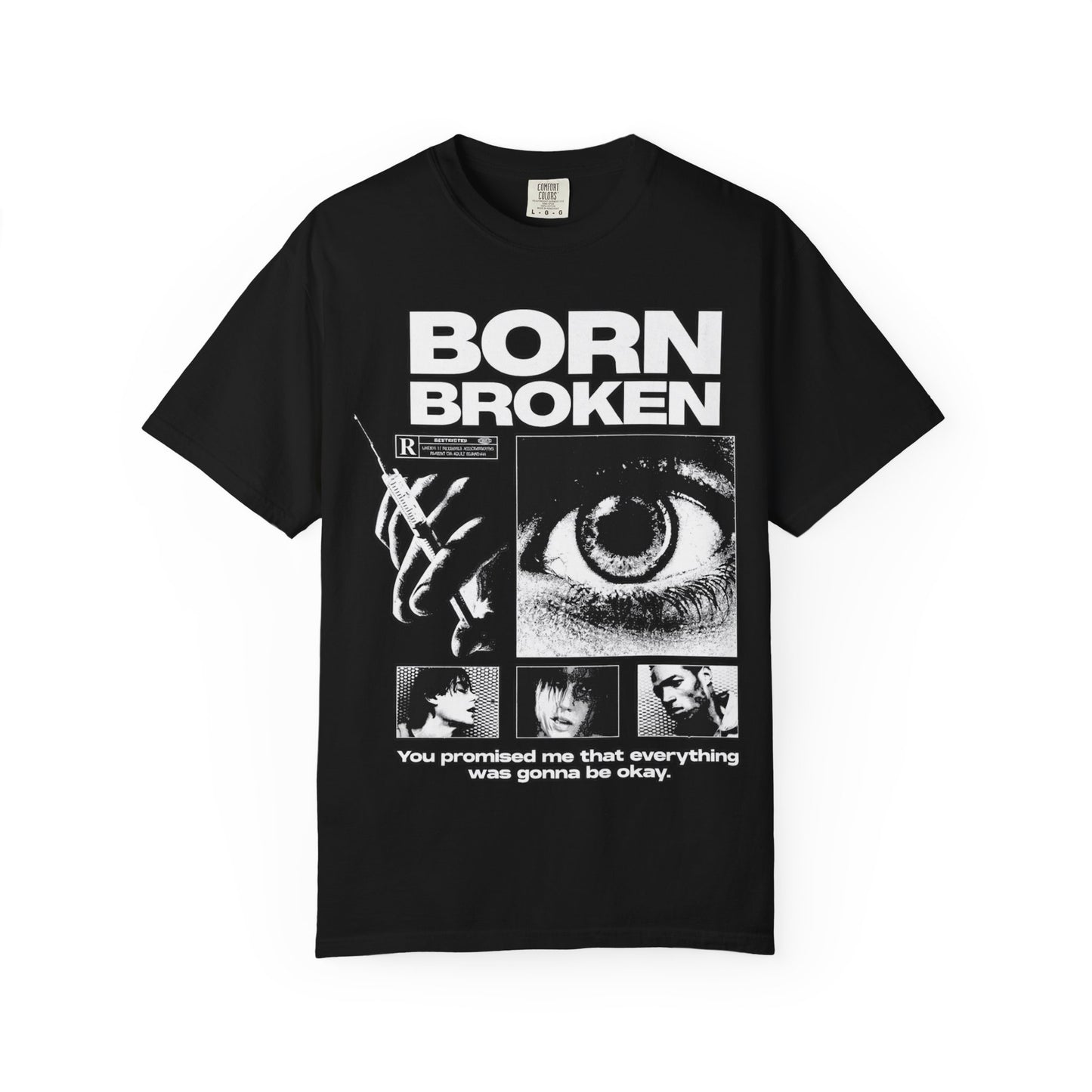 BORN BROKEN — SURVEILLANCE TEE